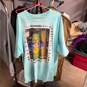 Bongo Art Graphic T-Shirt Men’s 4XL